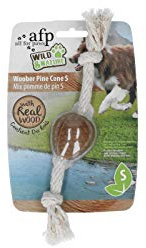 ALL FOR PAWS Wild & Nature Woober Kauspielzeug für Hunde, Tannenzapfen, klein, 1,6 kg
