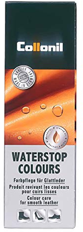 Collonil Waterstop Colours Schuhpflege für Glattleder 75 ml + Rema Ersatzschwammaufträger (052 Beige)