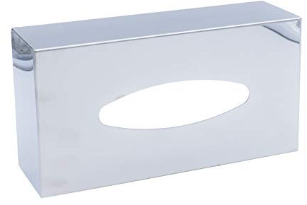 Ridder Classic Papiertuchbox, Edelstahl, Chrom-poliert, ca. 26 x 13,5 x 7,8 cm, Glänzend