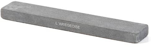L'ARIEGEOISE, Pierre à aiguiser Naturelle des Pyrénées 800/1200 Pierre à affuter Aiguiseur Couteaux Professionnel Affuteur sécateur Ciseaux à Bois Hache. Fabrication Artisanale Française 200mm