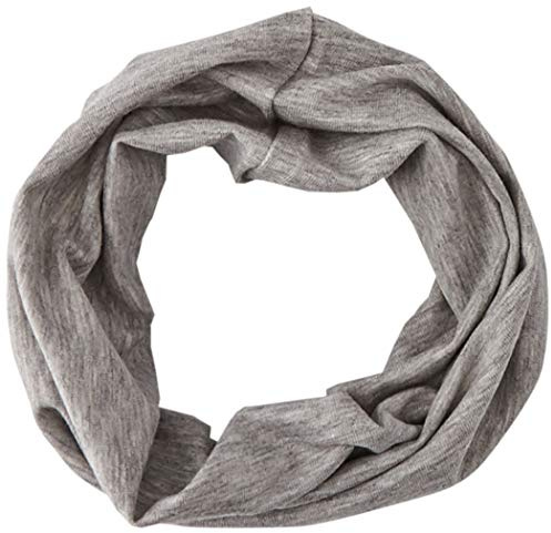 Trigema Unisex - Bambini Loop Schal Mund-Nasenbedeckung (wiederverwendbar) im 5er-Pack 634000 Sciarpa alla moda, Grau/Melange, Taglia 1 Per Bambini (Altezza 30 cm, Larghezza 21 cm)