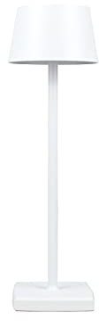 MADCKDEDRT lampe de chevet sans fil,lampe de bureau sans fil,lampe de bureau led à piles, classe de protection IP54, convient pour jardin/table/table de chevet blanche