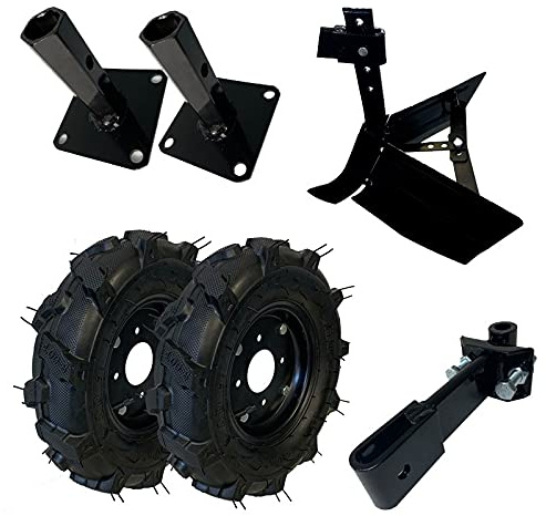 SAKAWA Kit Asurcador Motoazada Ruedas Neumáticas 400X8 Tiro