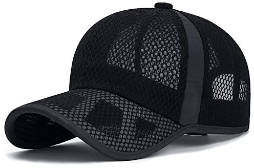 Baseball Cap Damen Basecap Kappe Herren Unisex Mütze Hut Baseballkappe Sommer-Höhle-Hüte Mit Ineinander Greifen-Beiläufigen N Für Mann-Frauen-Justierbare Streetwear-Volle Kappe 55-60C