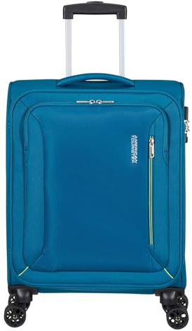 American Tourister Hyperspeed - Spinner S, Handgepäck, 55 cm, 37 L, Türkis (Deep Teal)