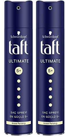Taft Ultimate Spray 250 Ml (Kristallglanz) X 2 Stück