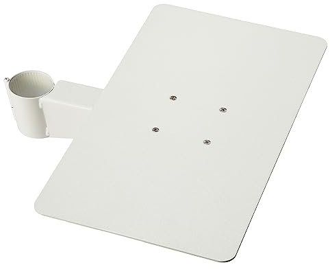 WALL Entertainment Shelf for TV Stand A2 High/Large Models - Perfect for DVD/Blu-ray Player, Digital Video Recorder [DVR], Cable Box - Satin White