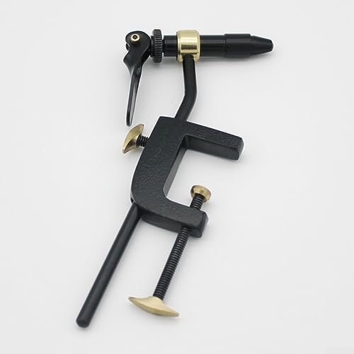 Étau de fixation à la mouche, pince à crochet pour corde volante, pince réglable en C, étau rotatif étau de niveau de la pêche à la mouche