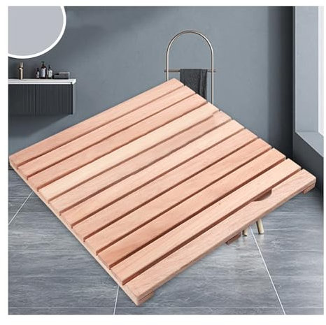 QWEASDF Tapis Antidérapant,Caillebotis de Douche,Tapis Écologique Baignoire Antidérapant,Caillebotis Douche,Tapis de Salle de Bain/Tapis de Douche, Personnalisable(W85xL90cm/W33xL36in)