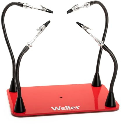 Weller WLACCHHM-02EU Platinenhalter mit 4 Magnetarmen und Einfacher Positionierung für Mehrere Konfigurationen