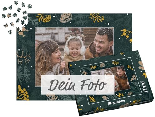 Fotopuzzle 1000 Teile - Puzzle selbst gestalten - Design Weihnachten Tannenduft - puzzleYOU Puzzle personalisiert mit eigenem Bild erstellen - Querformat