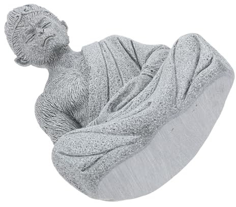 Toddmomy Mini Figurine De Bouddha Statue De Jardin Aux Détails Exquis pour Offrande Au Temple Bouddhiste Et Décoration Intérieure