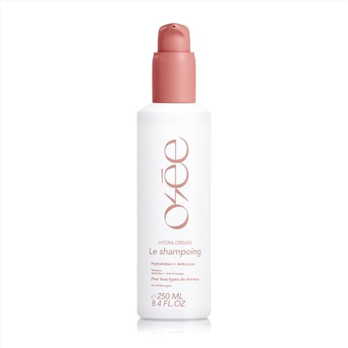 Osée - Shampoing Hydra Dream 250ml - Nutrition réparatrice & Hydratation anti-casse - Formule vegan à la kératine végétale et protéine de riz, enrichie en extrait d’Aloe Vera