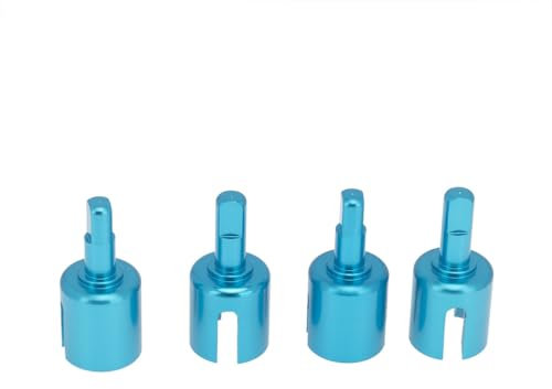 KIXZSAZ Pack de 4 1/10 RC Gear Box Cup Joint Upgrades Modèle Véhicule Remplacer Pièces De Rechange pour TAMIYA TT-02 TT-01 TT02B