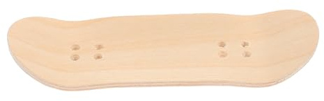Toddmomy Fingerboard Ahornholz 34mm Deck Kleiner Skateboard Kinder Erwachsene Holzgriffbrett Selbstgemacht Mit Werkzeug Für Fingerboards Skateparks
