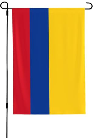 Drapeau de la Colombie Convient pour l'intérieur et l'extérieur, parfait pour la maison, le jardin, les événements et les expositions patriotiques.