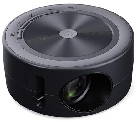 YT200 - Proyector LED de video móvil multi cines con cable misma pantalla portátil para cine en casa tecnología LED