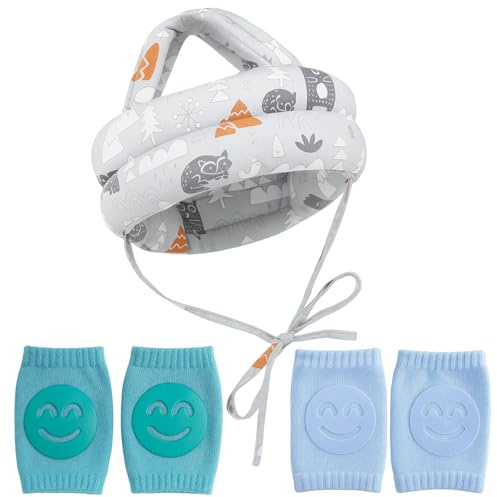 3 Pcs Baby Head Protector, Baby Helmet, Head Protection For Helmet For 2+ Year Old, Toddler Fall Protection Gear For Crawling Learning