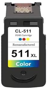 GAOLINLINOZ PG510 CL511 Tintenpatrone for C-anon PG 510 PG-510 CL 511 iP 2700 Pixma MP250 MP270 MP280 480 MX320 330 MX340 Drucker(1 Color)