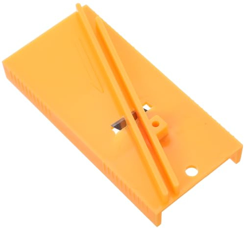 BELLIFFY Strumento Tergivetro Delicato e Gentile sulla Superficie Giallo Triangolare in Plastica per Pellicola Oscurante Finestre Auto per Installazione Film Auto