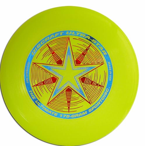 Discraft Unisex – Erwachsene USSY Frisbeescheibe, gelb, 27,5cm