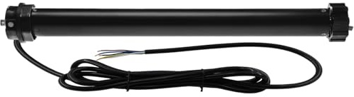 NOBILY Elektronischer Rollladenmotor PE5 30/15-60(Zugkraft 30Nm/75kg) mit elektronischen Endabschaltern für 60mm Achkantwelle(SW60), Rollladenantrieb, leichte Montage, inkl. Motorlager und Adaptersatz