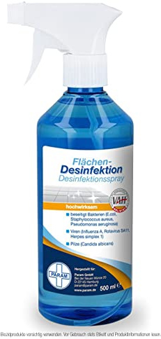 DESINFEKTIONSSPRAY für Flächen 500 ml