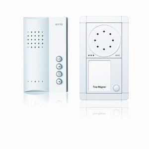 Ritto Portier Audio Set Freisprechstelle 1 WE, inklusive 50 Plus Punkte, weiß, RGE1891370