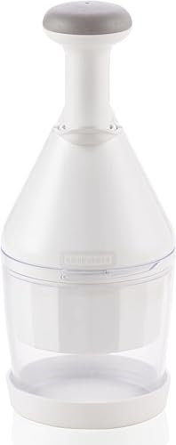 Leifheit Comfort and Clean Food Chopper Manual, Vegetable Chopper and Dicers, Nut Chopper, Onion Chopper, Dishwasher Safe, White
