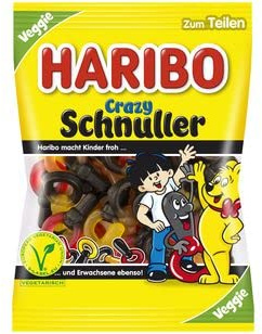Haribo Crazy Schnuller veggie, 14er Pack (14 x 200g)