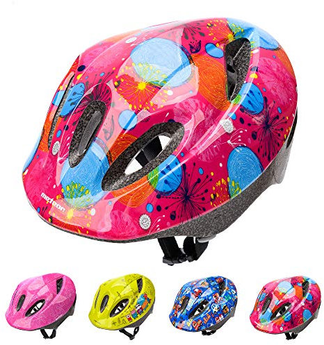 meteor® Kinderfahrradhelm Sicherer Fahrradhelm Kinder Helm Roller-Helm Jungen Kinder-fahrradhelm für Mountainbike Inliner skaterhelm BMX fahradhelm Scooter Kinder Bike Helmet