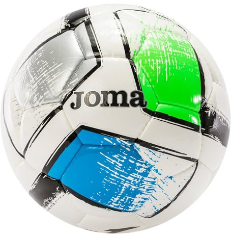 Joma - Pallone Dali II Grigio Verde Blu Uomo Colore: Bianco Taglia: T*4