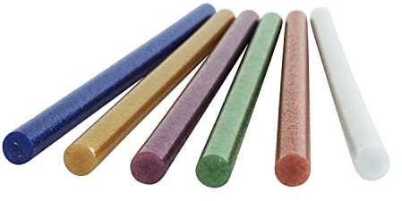 Klebepistole mit Heißklebesticks Kleber Glitter 12 Stk. 11 mm