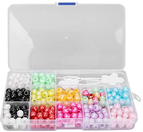 365 PCS Perles de Cheveux pour Femmes Tressées, Clips de Bijoux de Cheveux Colorés DIY, Bijoux de Dreadlock pour Enfants Femmes, Accessoires de Décoration de Cheveux pour Tresses