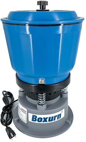 9LBS Electric Vibratory Tumbler Polishing Machine Capable of Dry and Wet Polishing