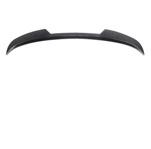 Auto Heckflügel Für Ford Für Fiesta Für ST-Line MK6 MK6.5 2008-2017 Heckspoiler Dachspoiler Heckklappe Heckklappenspoilerlippe Good Kick Duckbill Auto Spoiler(Carbon Black)