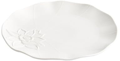 XUEQIZHENG Piatti, Piatto da tavola in Ceramica for Hotel Bianco Loto in Rilievo Piatti Ceramica