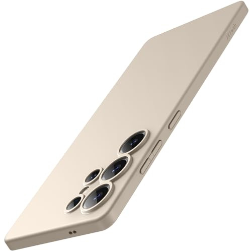 JETech Dünn Hülle für Samsung Galaxy S25 Ultra 5G mit Vollständig Kameraschutz, Ultra Slim Leicht Matt Finish Minimalistische Handy Schutzhülle (Titanium Gray)