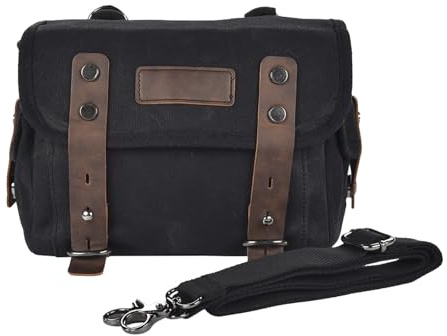 Borsa motociclistica - Equipaggiamento per equipaggiamento da sella in tela staccabile in tela | Canvas motociclette per moto design staccabile Struttura durevole Materiale impermeabile, versatile sto