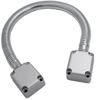Ligne de contrôle d'accès flexible Defender - Protection de câble de porte - En acier inoxydable - Manchon de montage - Facile à installer