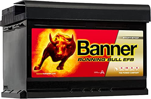 BANNER 65Ah 12V 650A EFB 012565120101 B13 Starterbatterie