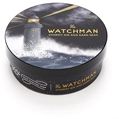 Zingari Man - The Watchman Shave Soap - Smooth Glide Grooming Accessories for Men - Super Strength No Bump Cream and Skin Tight Lotion for the Sophisticated Young or Old Man - 5oz Jar