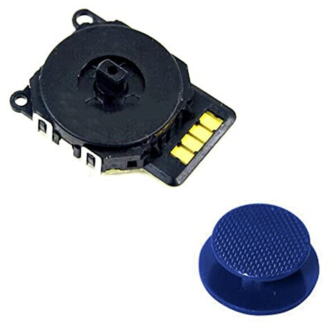 Genérico Joystick Analogico Compatible para Sony PSP 2000 Series (2001, 2002, 2003, 2004, 200X) Color Azul