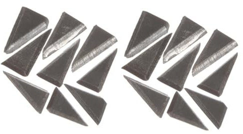 HOMSFOU Keil Vorschlaghammer 18 Stk Keil Hammer Spalten Hammerinstallationszubehör Handhabung Der Installationsmaterialien Stahlgriff Festsetzung Ersatzhammer Handhaben Maulgriff Black Schmiedeeisen
