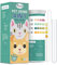 Pawfly Tiras reactivas de orina para gatos y perros, 100 tiras, tiras reactivas de orina para mascotas para cetona, glucosa, gravedad específica y pH, tiras reactivas de análisis de orina para mascota