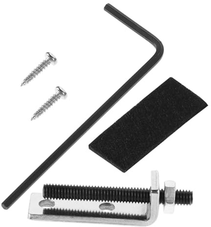 Supvox Elektrische Gitarre Tremolo-brückenarm Simulationsbrücke Vibrato-brücken-saitenhalter Gitarre Steg-saitenhalter Brückenbausatz Gitarren-stegstimmung Saitenhalterbrücke