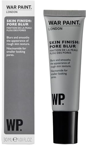 War Paint Skin Finish Pore Blur Primer - Skin Smoothing Primer for Use With Foundation, Concealer & More - Vegan & Cruelty-Free (30ml)