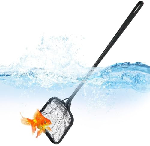 Red Limpiadora para Piscinas Mango Antideslizante, Portátil, con Malla para