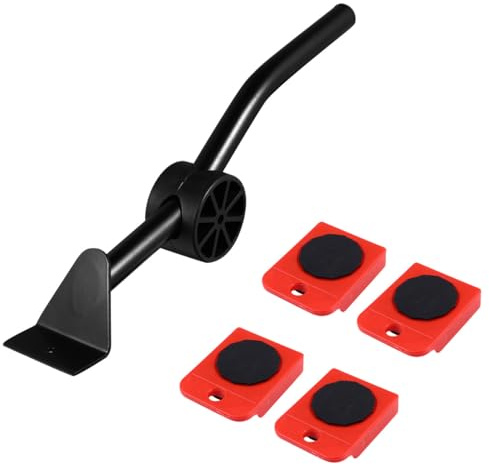 WATIIFUFU Kit de Déplacement Meubles Lourds avec Roues et Levier Outil Portable Levage Mobilier pour Bureaux Canapés Lits Pianos Support Glissant pour Déménagement Facile