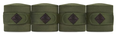 Equimour Fleecebandagen Classic Sage – 4er Set Bandagen für Pferde